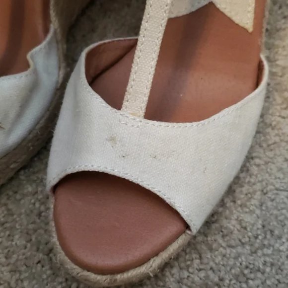 Lucky Brand 'Larissa' wedge Espadrilles / Sandals - Picture 4 of 8
